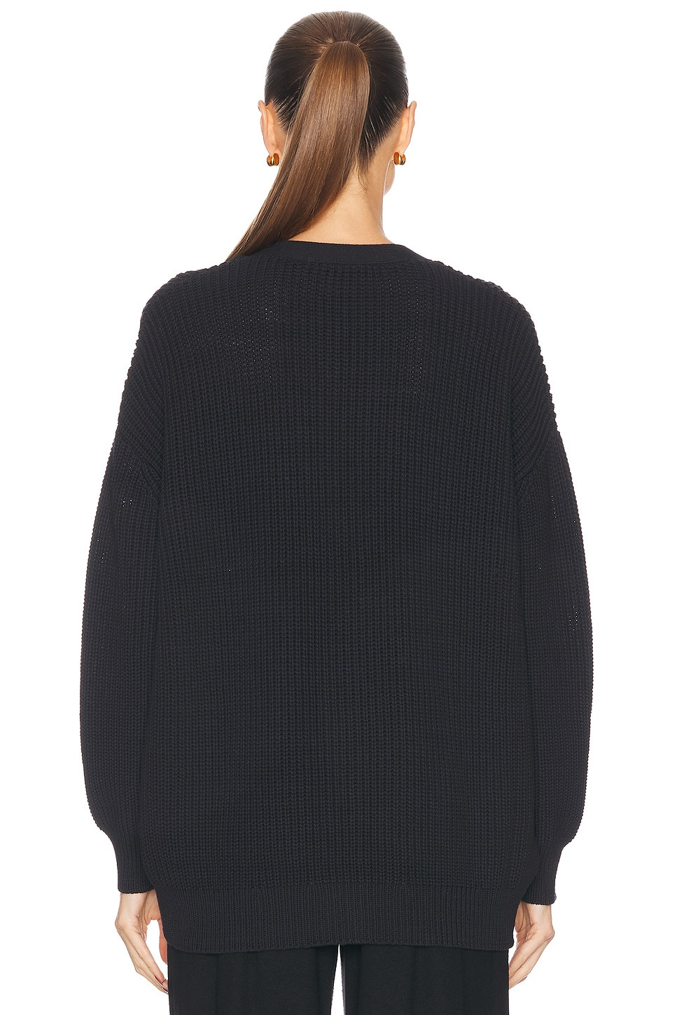 Cotton Cocoon Cardigan - 3