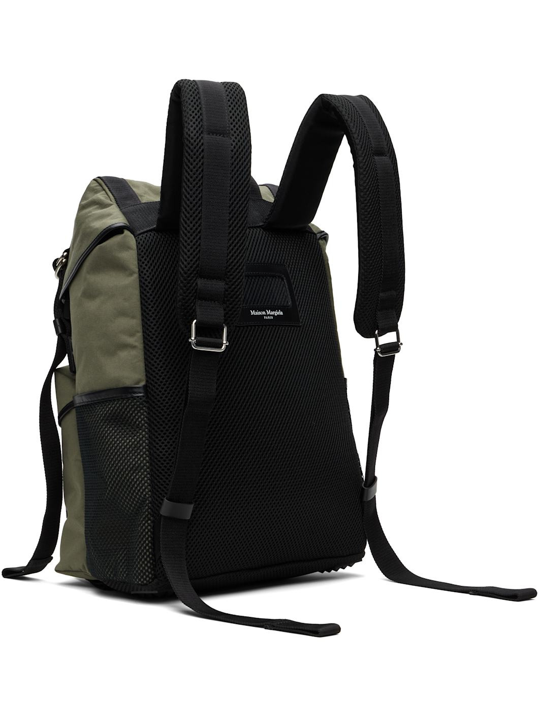 Khaki High Tech Medium Backpack - 3
