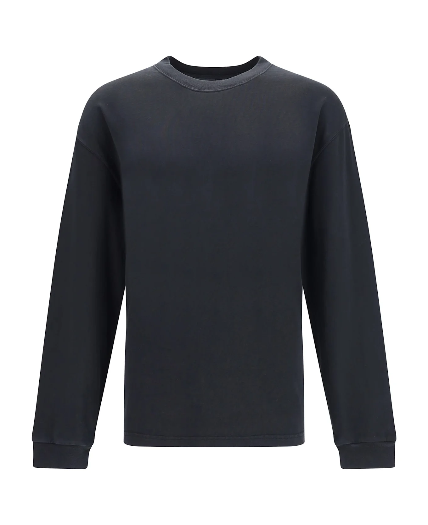 Long-sleeve Crew Neck Sweater - 1
