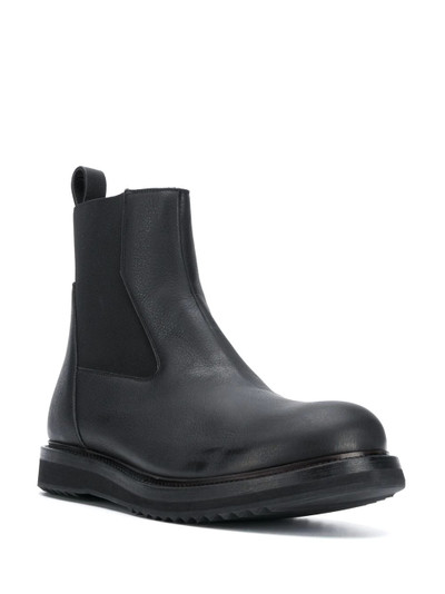 Rick Owens chunky sole slip-on ankle boots outlook