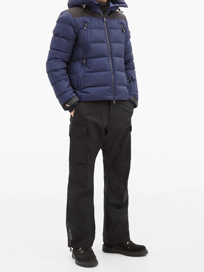 Moncler Grenoble Patch-pocket technical-shell ski trousers outlook