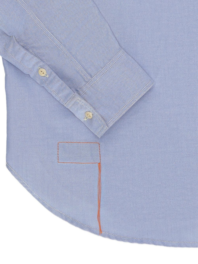 Osumi patch-pocket oxford shirt 6