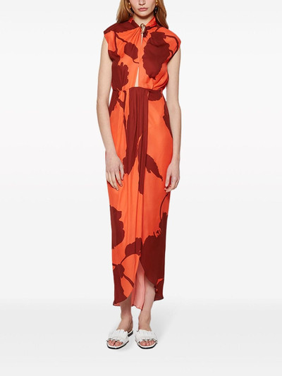 Johanna Ortiz Inspiring Vistas silk maxi dress outlook