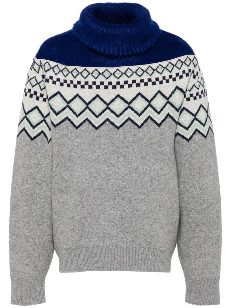 contrasting-panel jumper 1