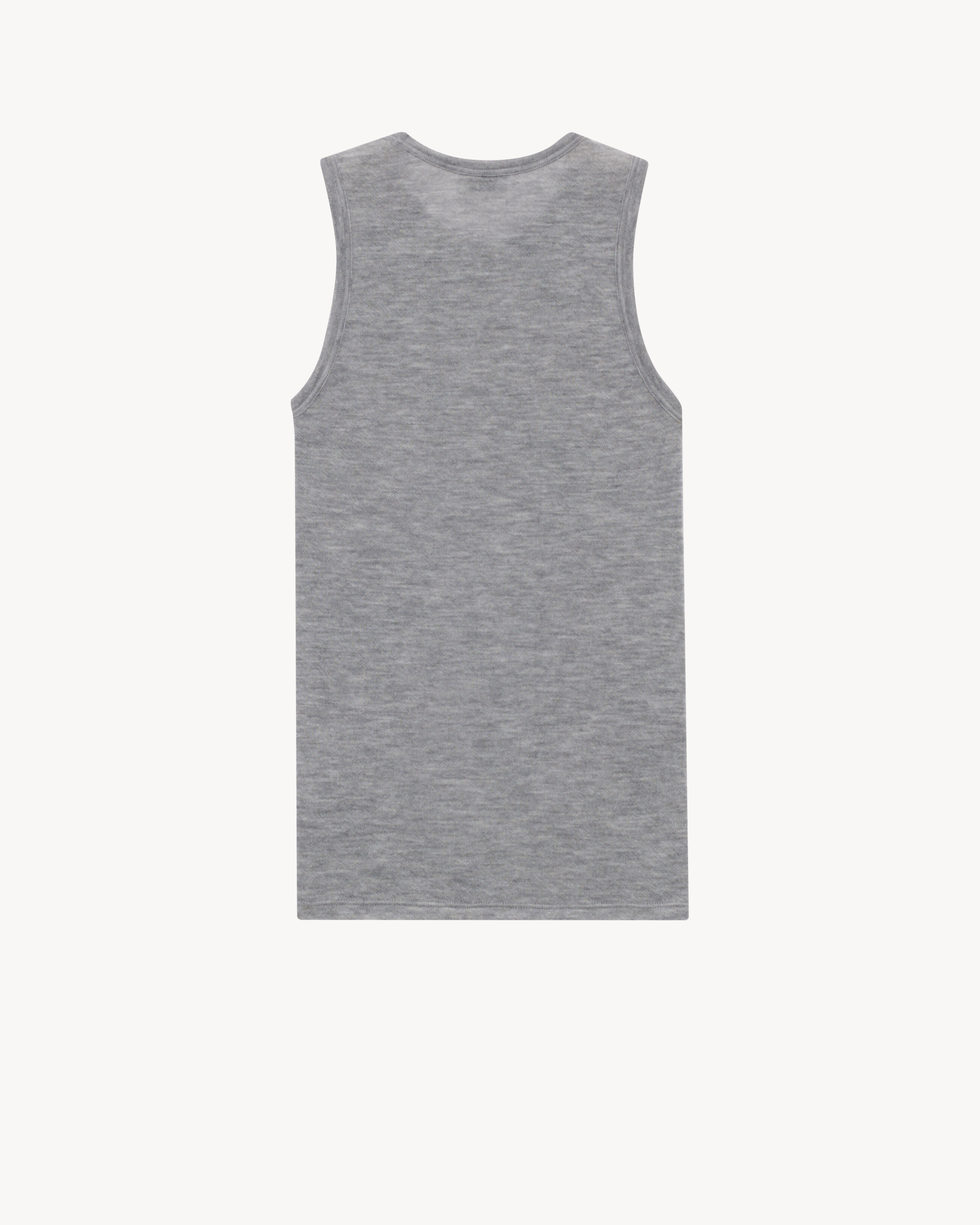 TANK TOP IN CASHMERE JERSEY - 2