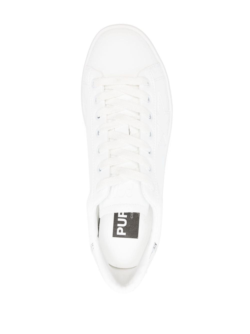 Purestar faux-leather sneakers - 4