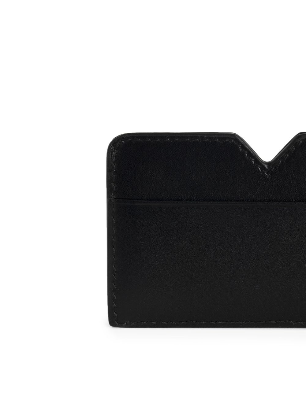 logo-embroidered card holder - 4