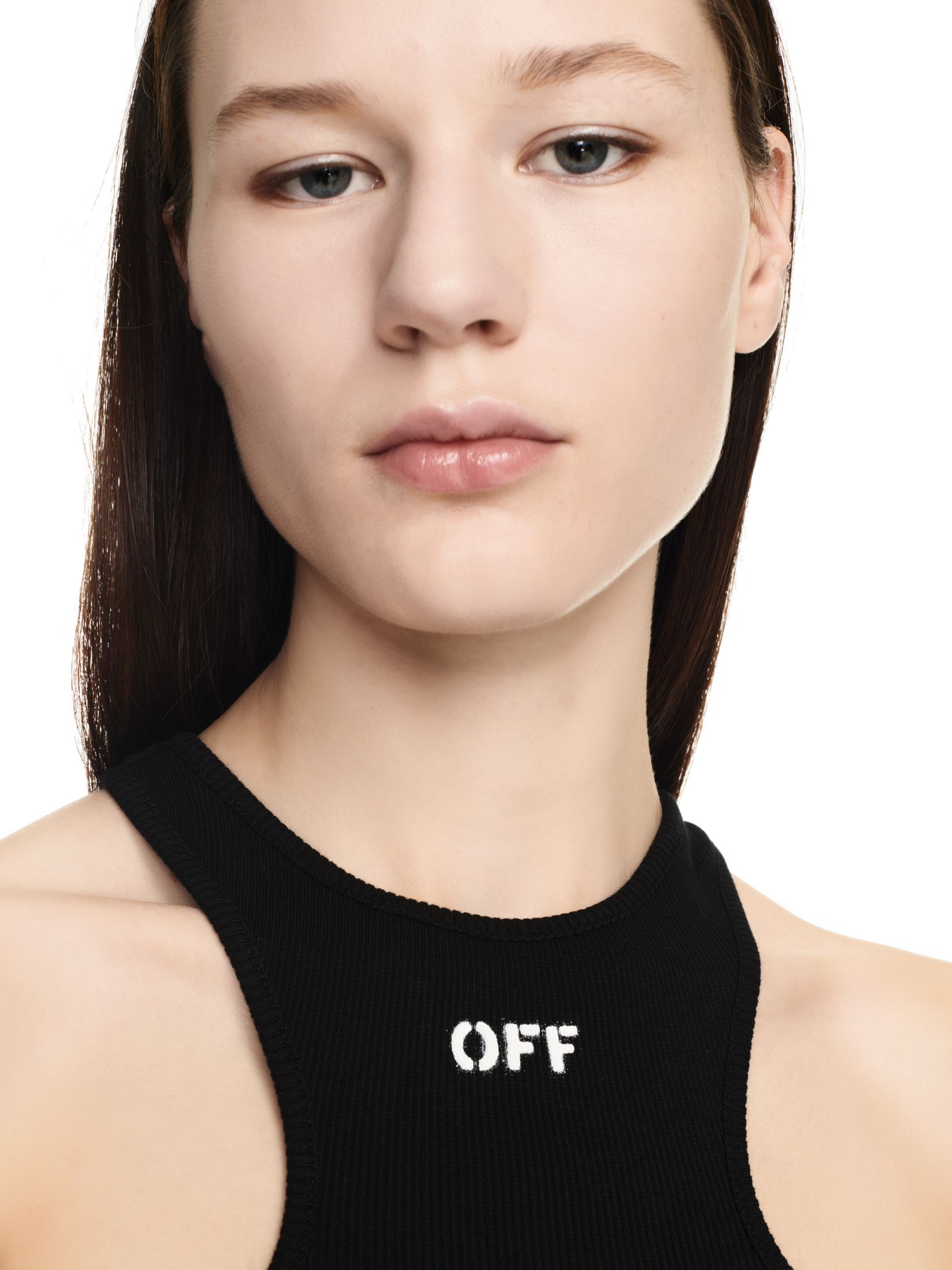Off Stamp Rib Rowing Top - 5