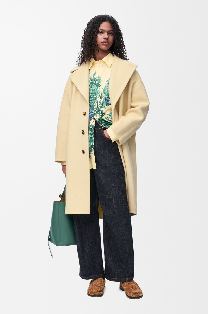 Loewe Anagram barrel jeans in denim outlook