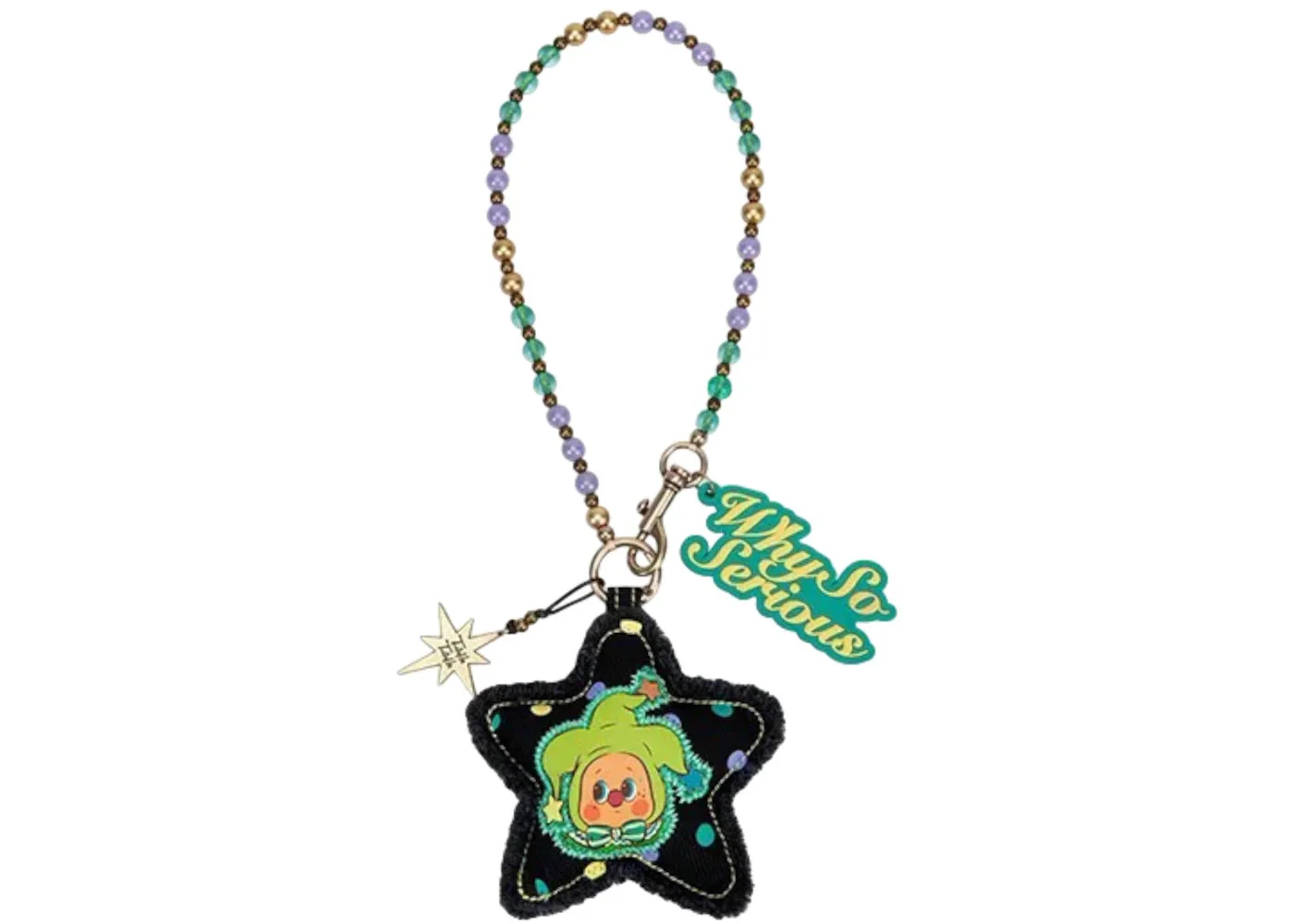 Pop Mart WHY SO SERIOUS Series Twinkle Twinkle Bubblegum Secret Edition Pendant Chain - 1