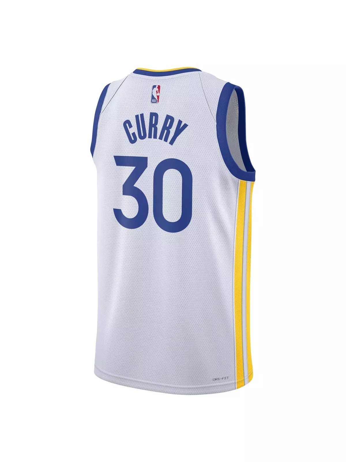 Men's Golden State Warriors Dri-FIT NBA ASC 22 Home Swingman Jersey-White/Curry - 2