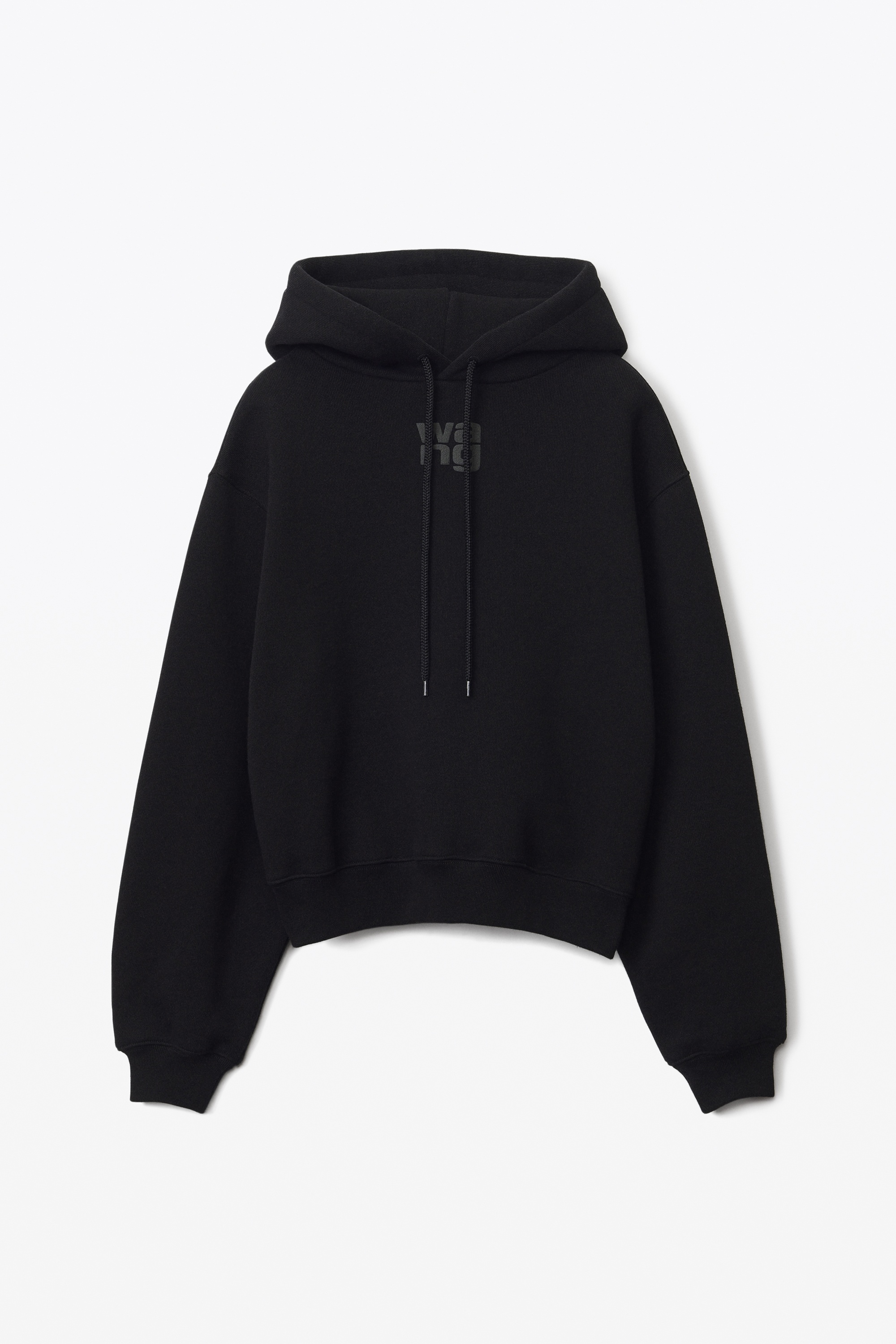PUFF LOGO HOODIE IN STRUCTURED TERRY - 1