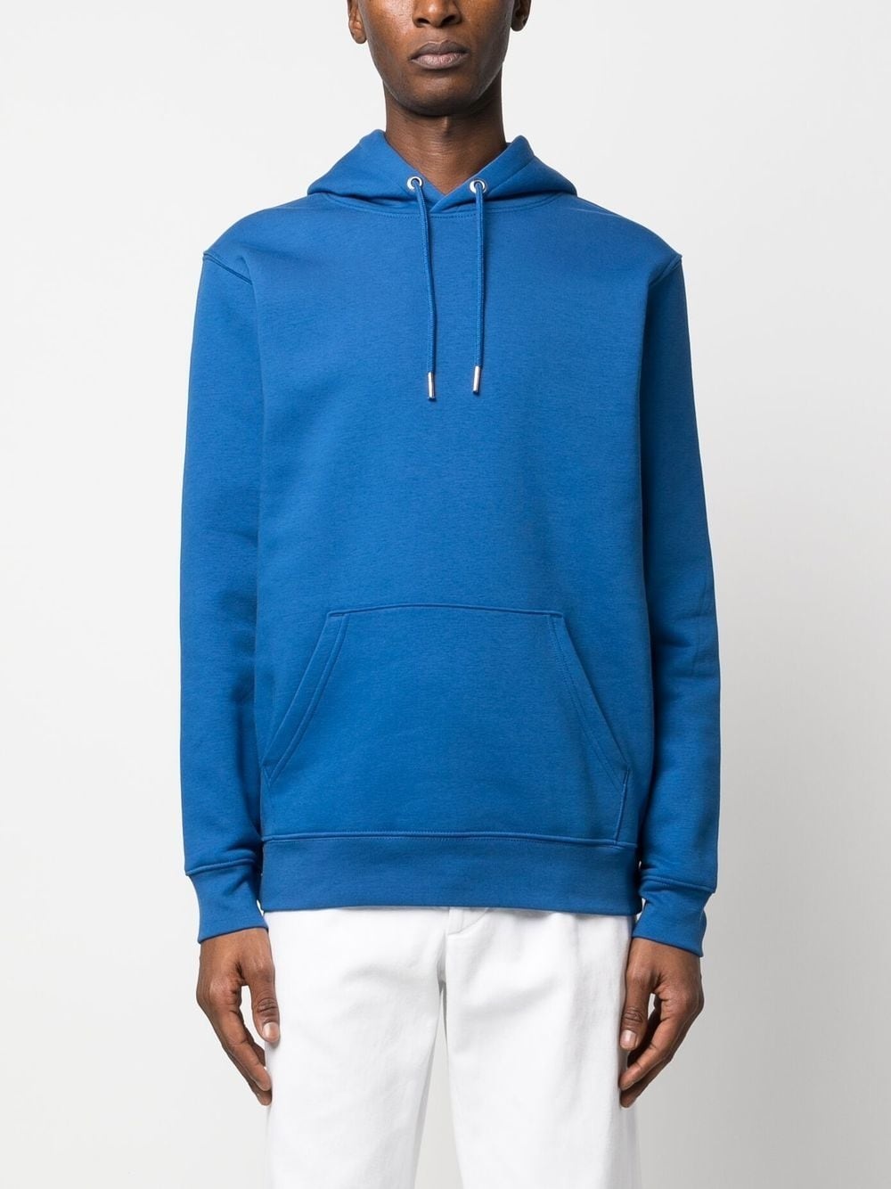 drawstring organic-cotton hoodie - 3