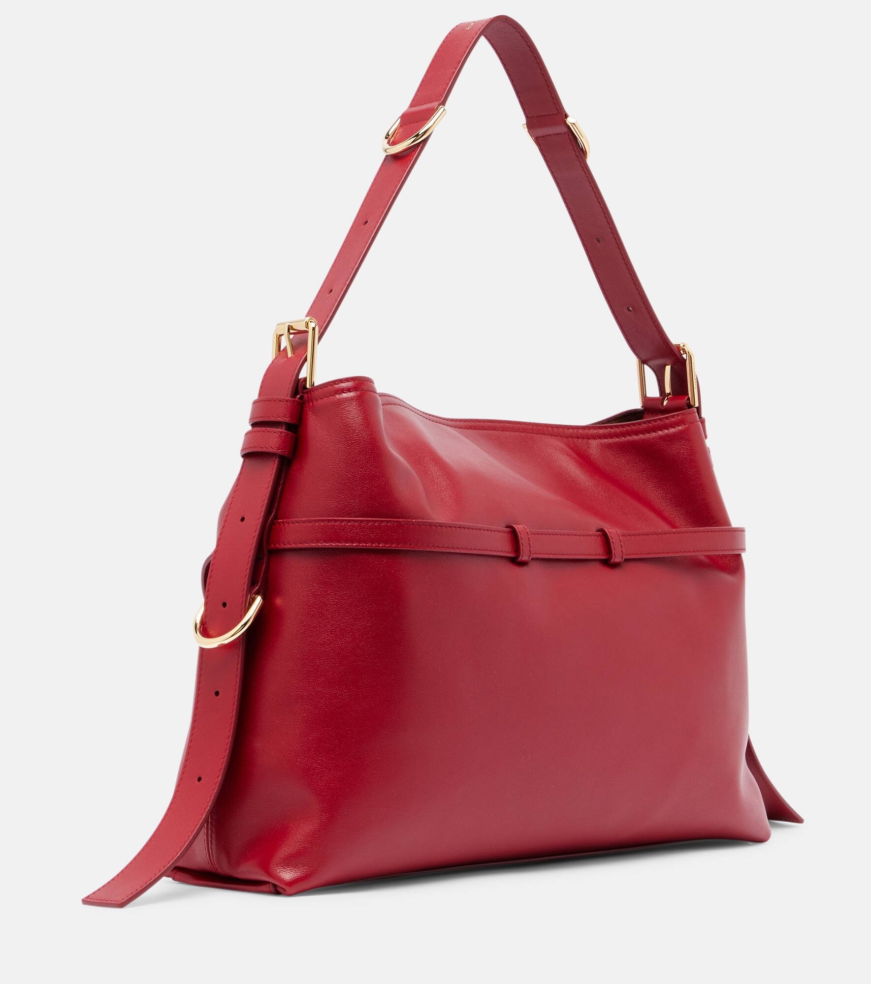 Voyou Medium leather shoulder bag - 4