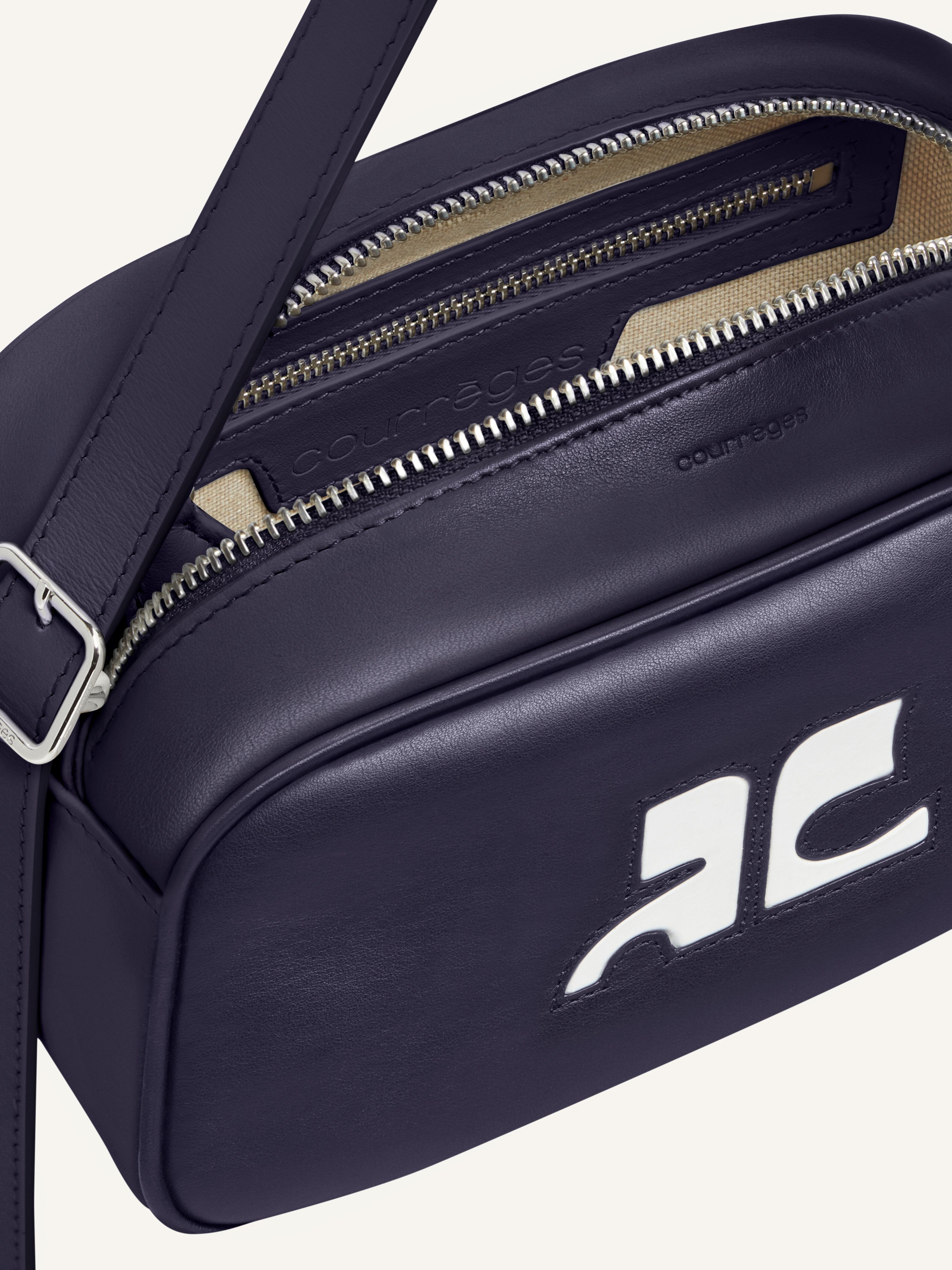 REEDITION CAMERA LEATHER BAG - 4