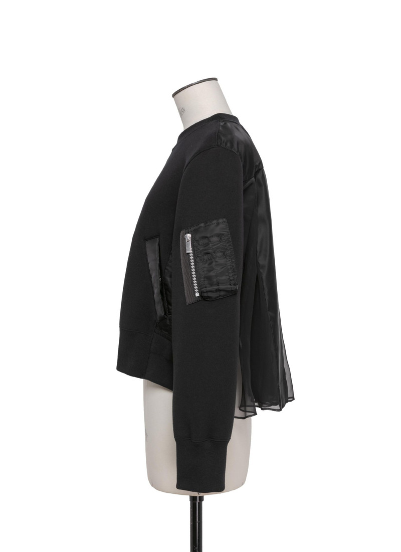 sacai Sponge Sweat Pullover outlook