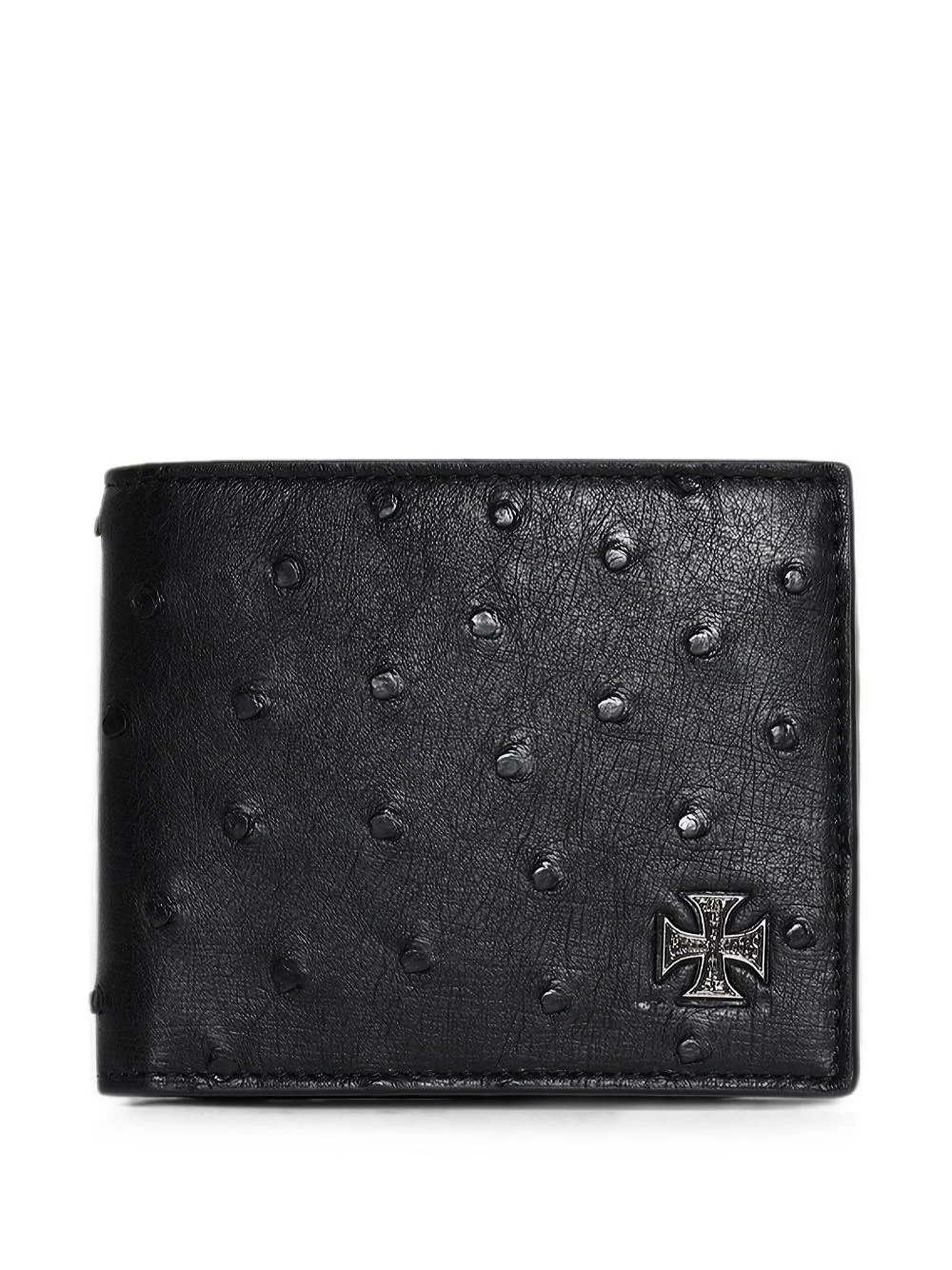 Croix de Fer ostrich-leather wallet - 1