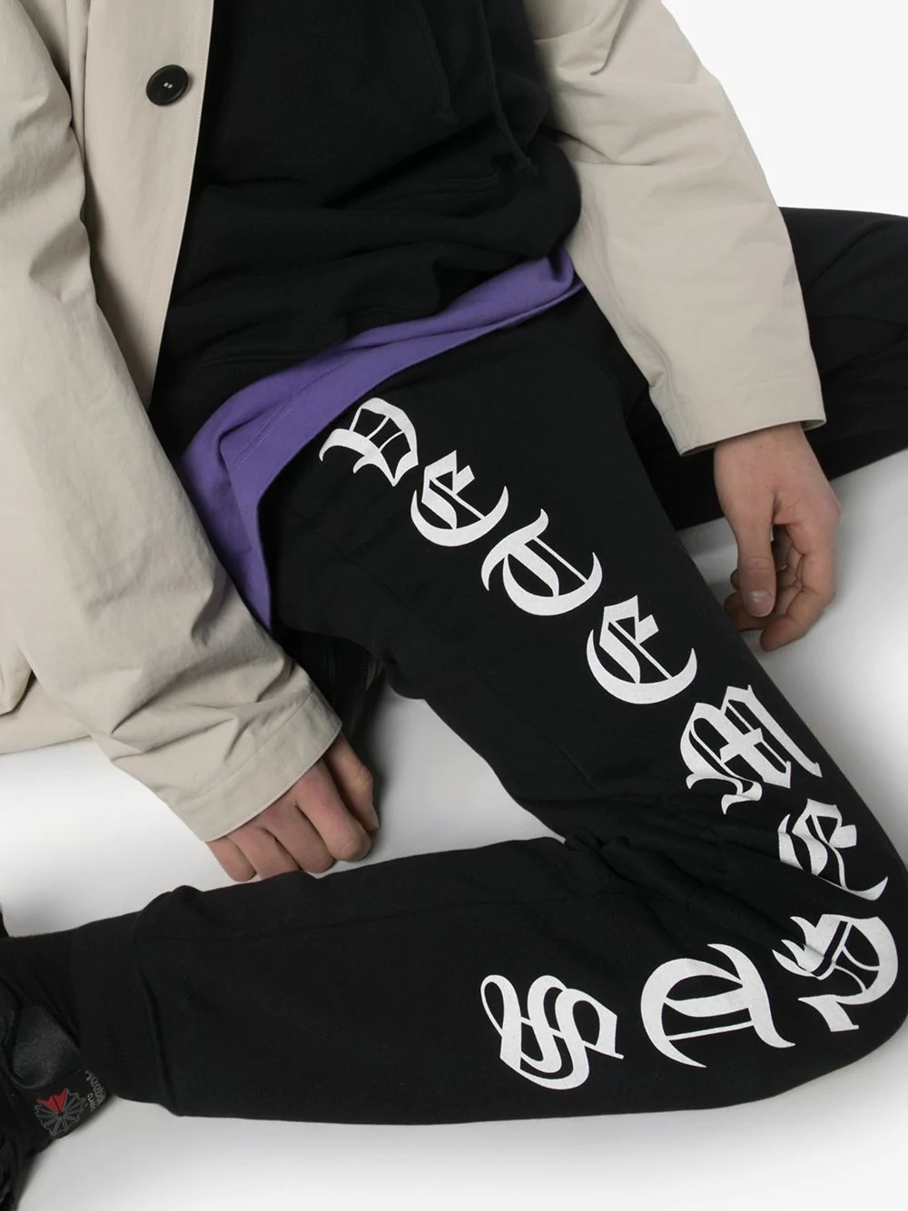 logo-print track pants - 5