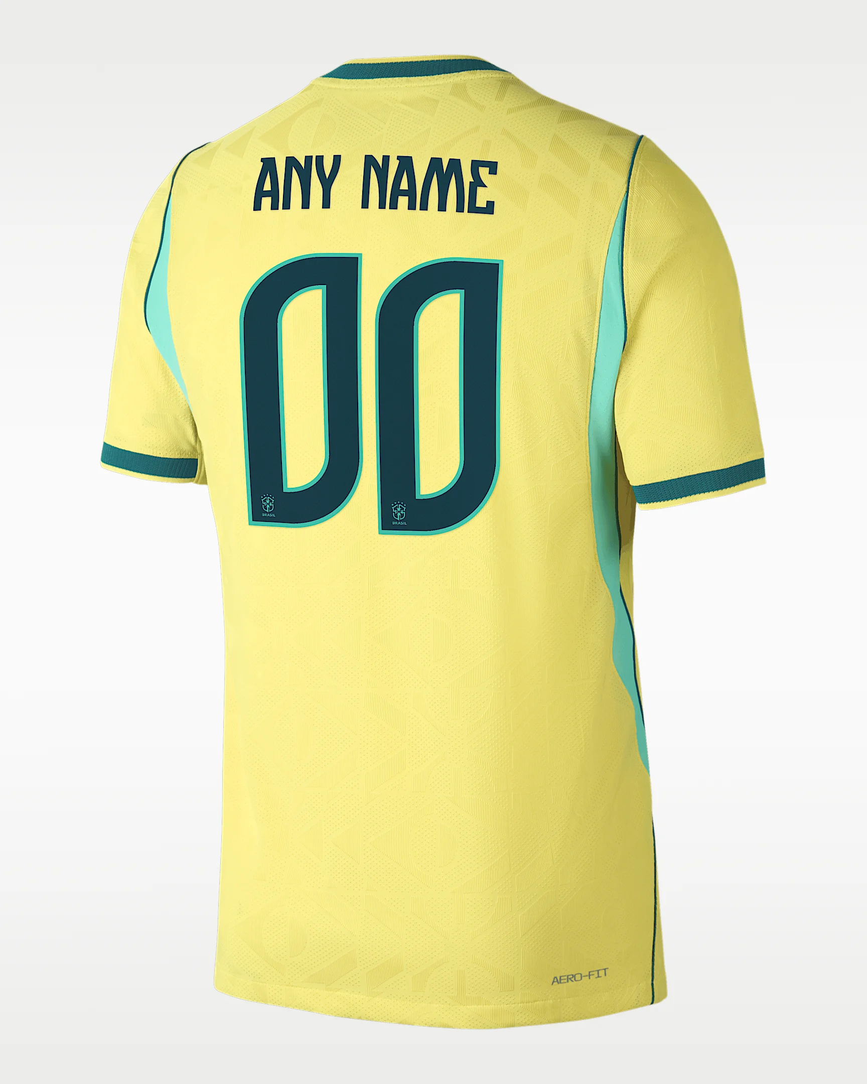 Brazil 2026/27 Match Home Men's Nike Aero-FIT Soccer Authentic Custom Jersey By You - 1
