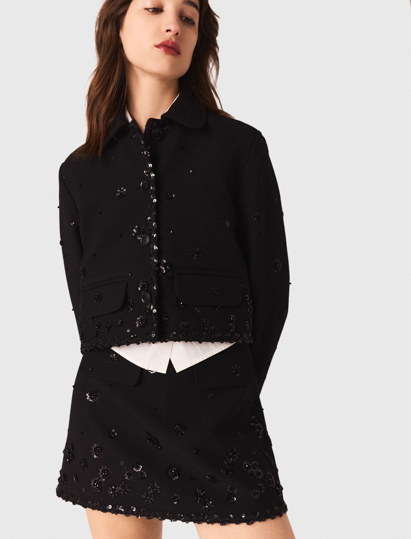 Short embroidered jacket 6