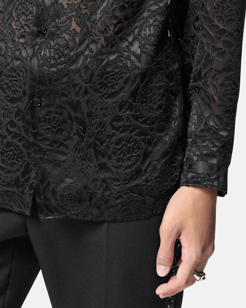 Barocco Devoré Silk Shirt 3