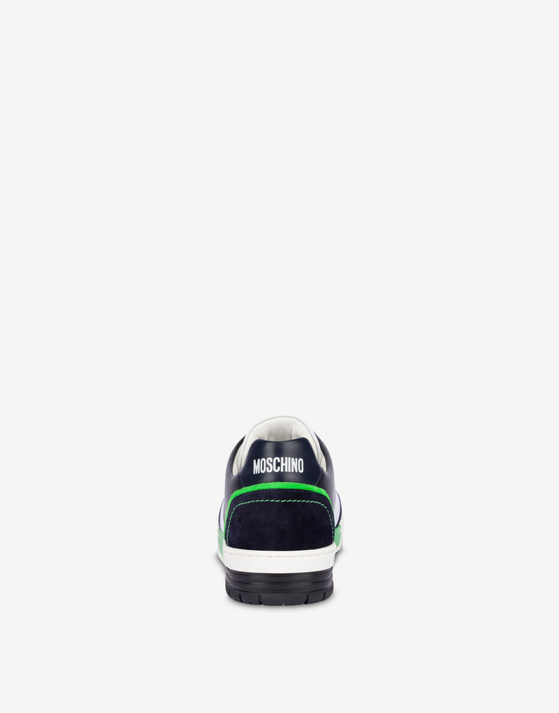 Moschino CALFSKIN STREETBALL SNEAKERS outlook