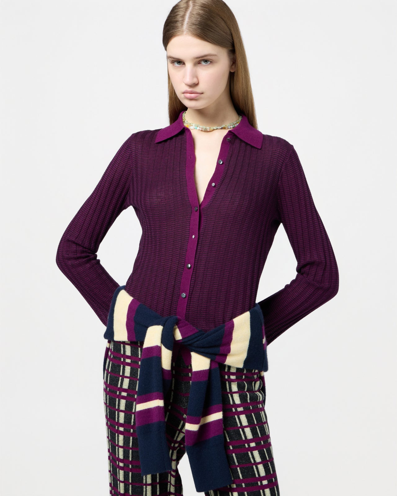Fine Stripe Shirt - 4