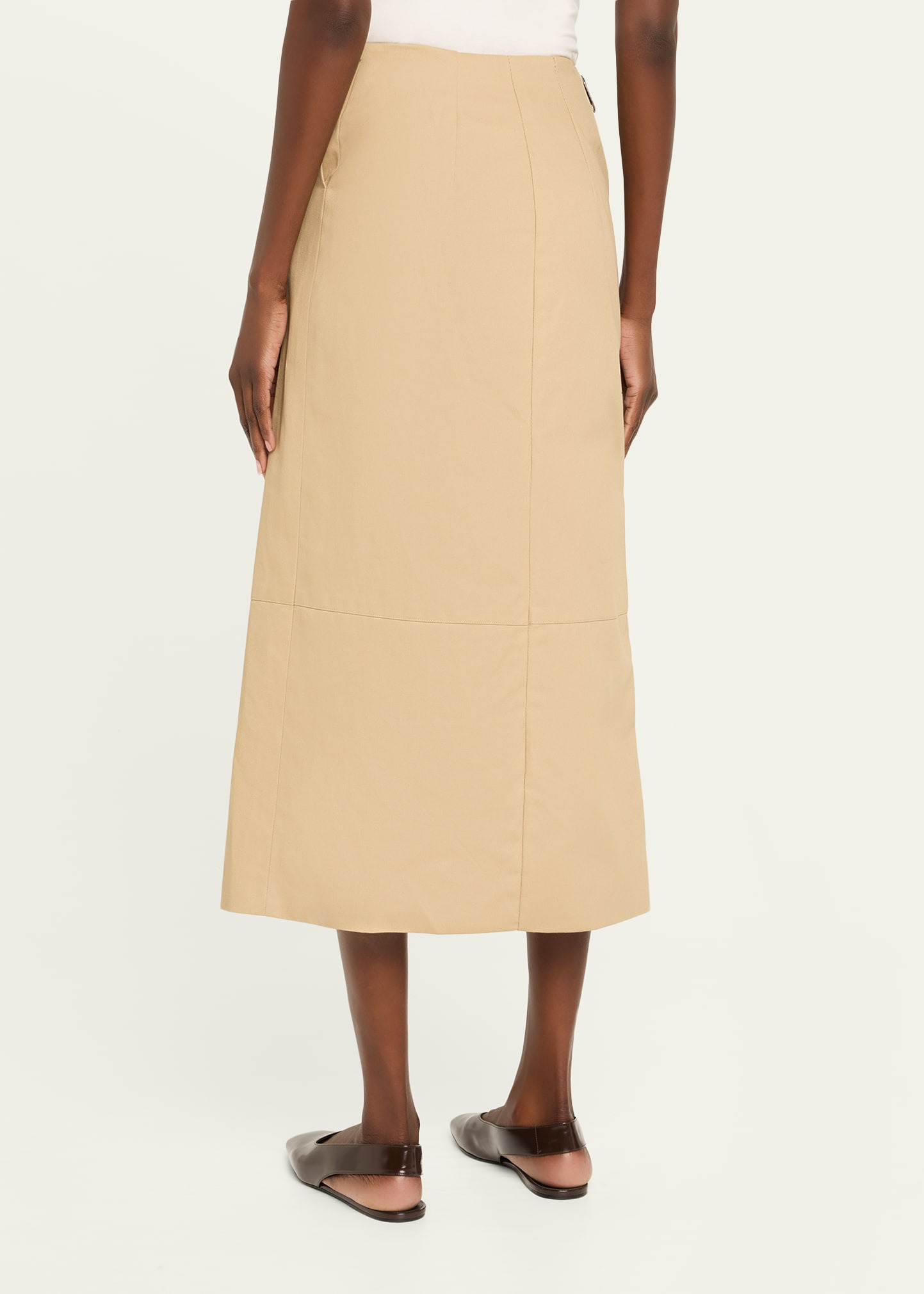 Avery Side-Zip Midi Skirt - 3