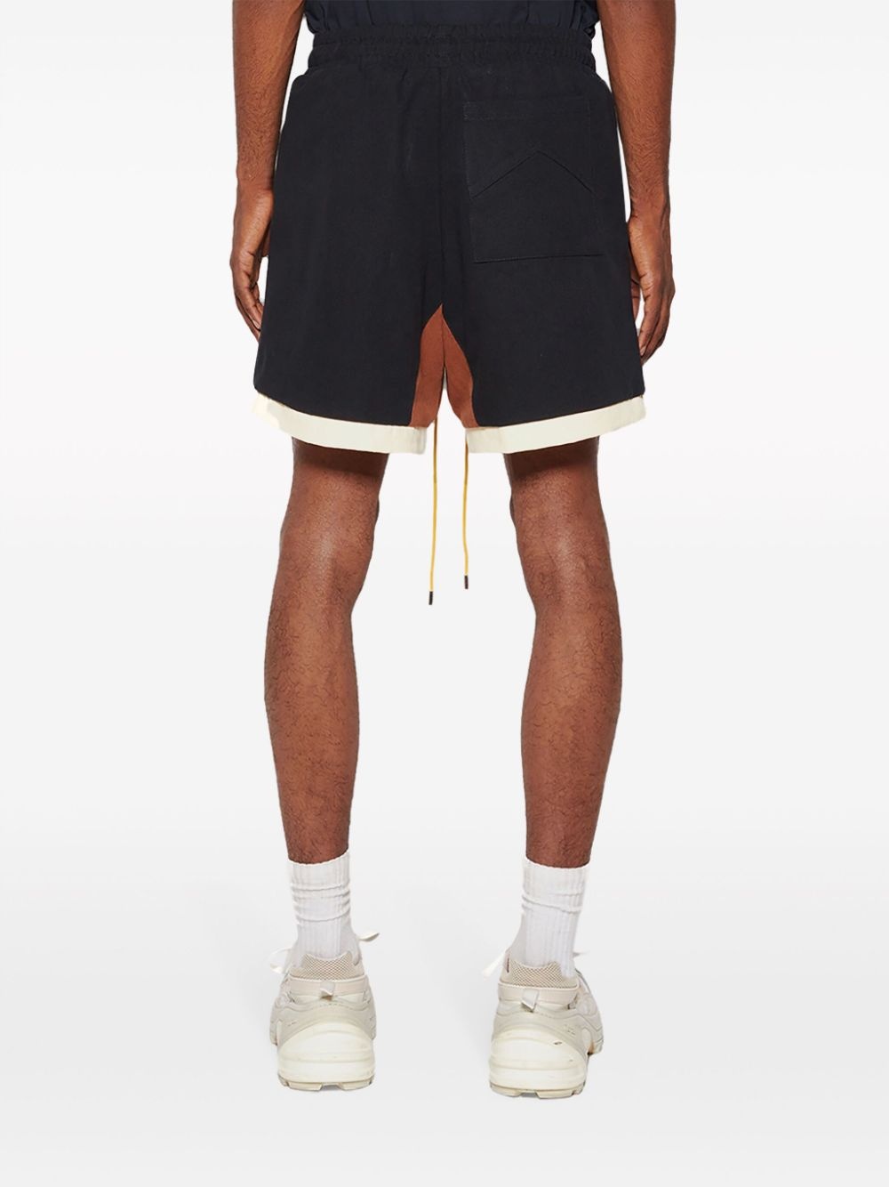 Mechanic logo-print shorts - 4