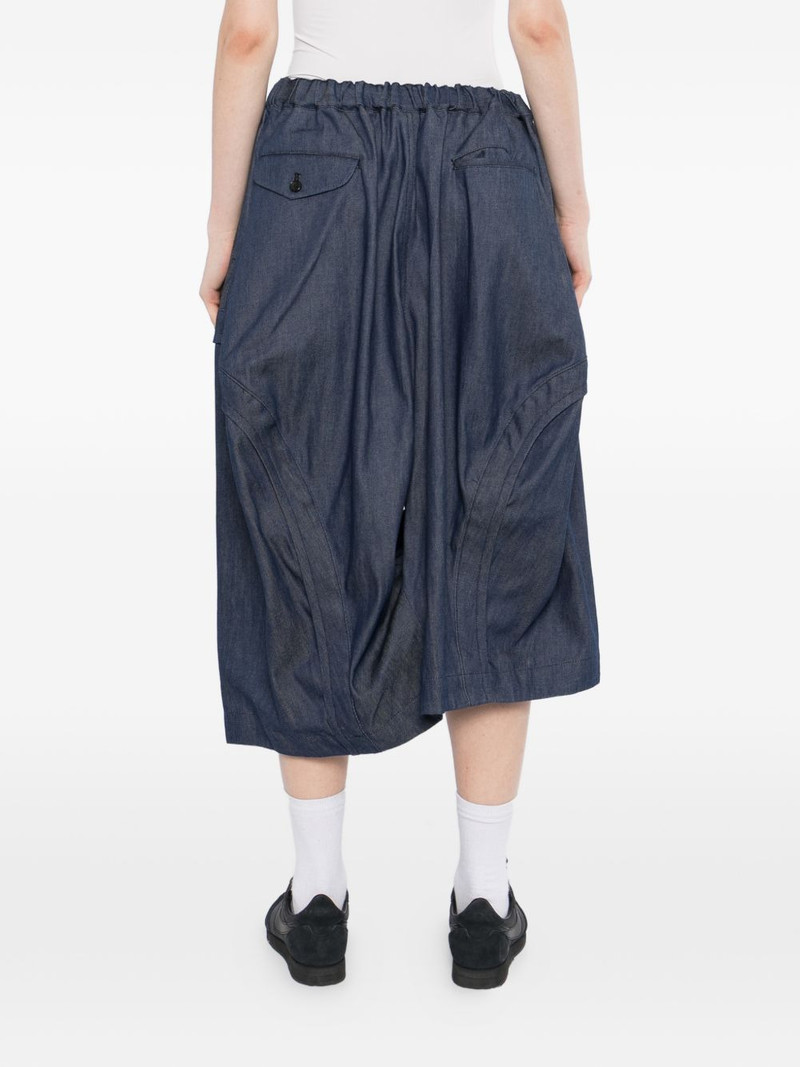 drop-crotch denim trousers 4
