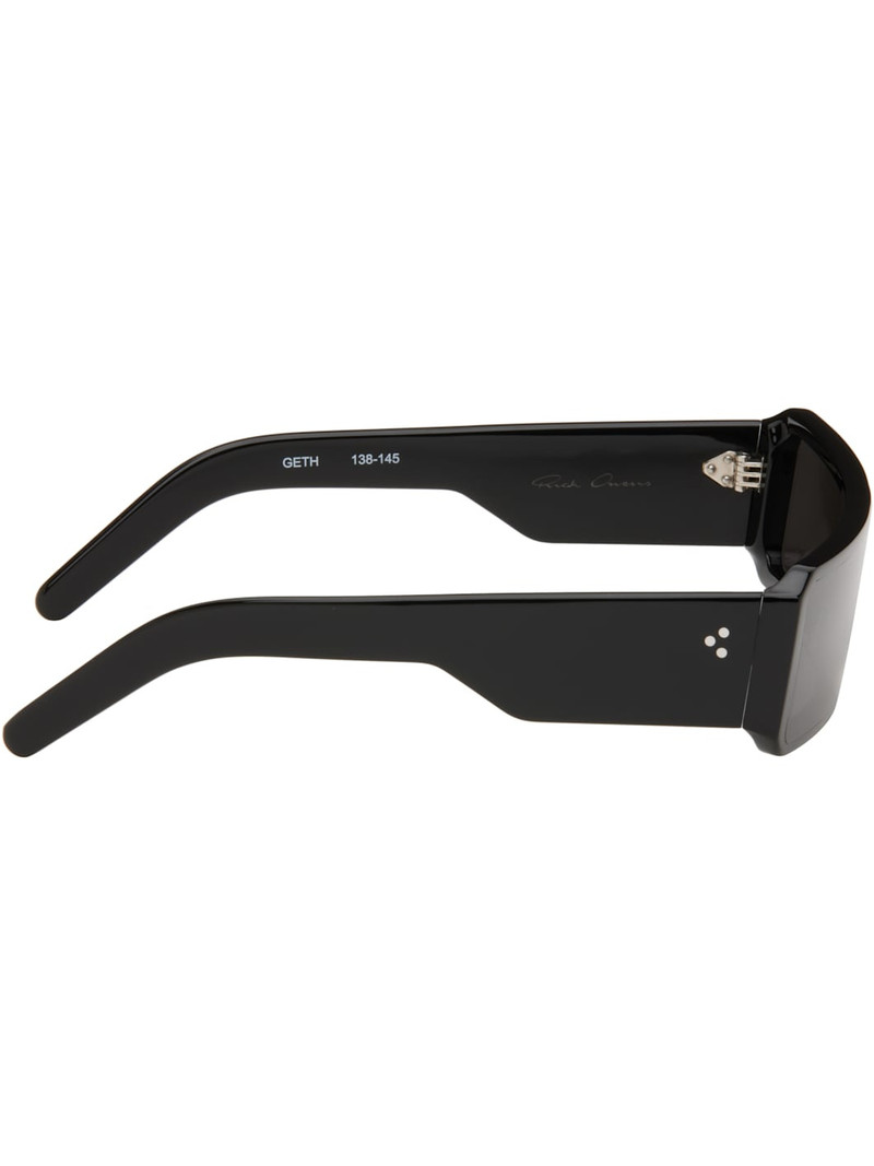 Rick Owens Black Geth Sunglasses outlook