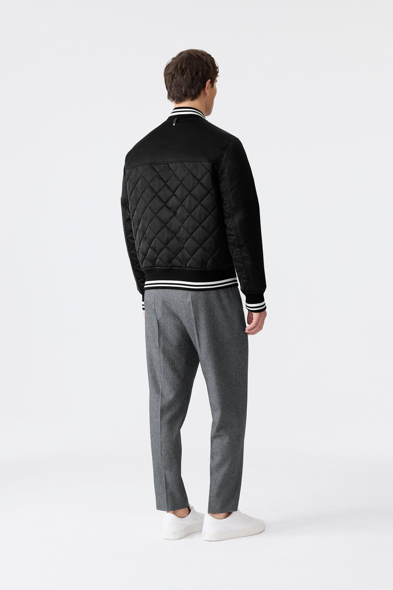 AIDAN-SA Diamond-Quilted Bomber Jacket 5