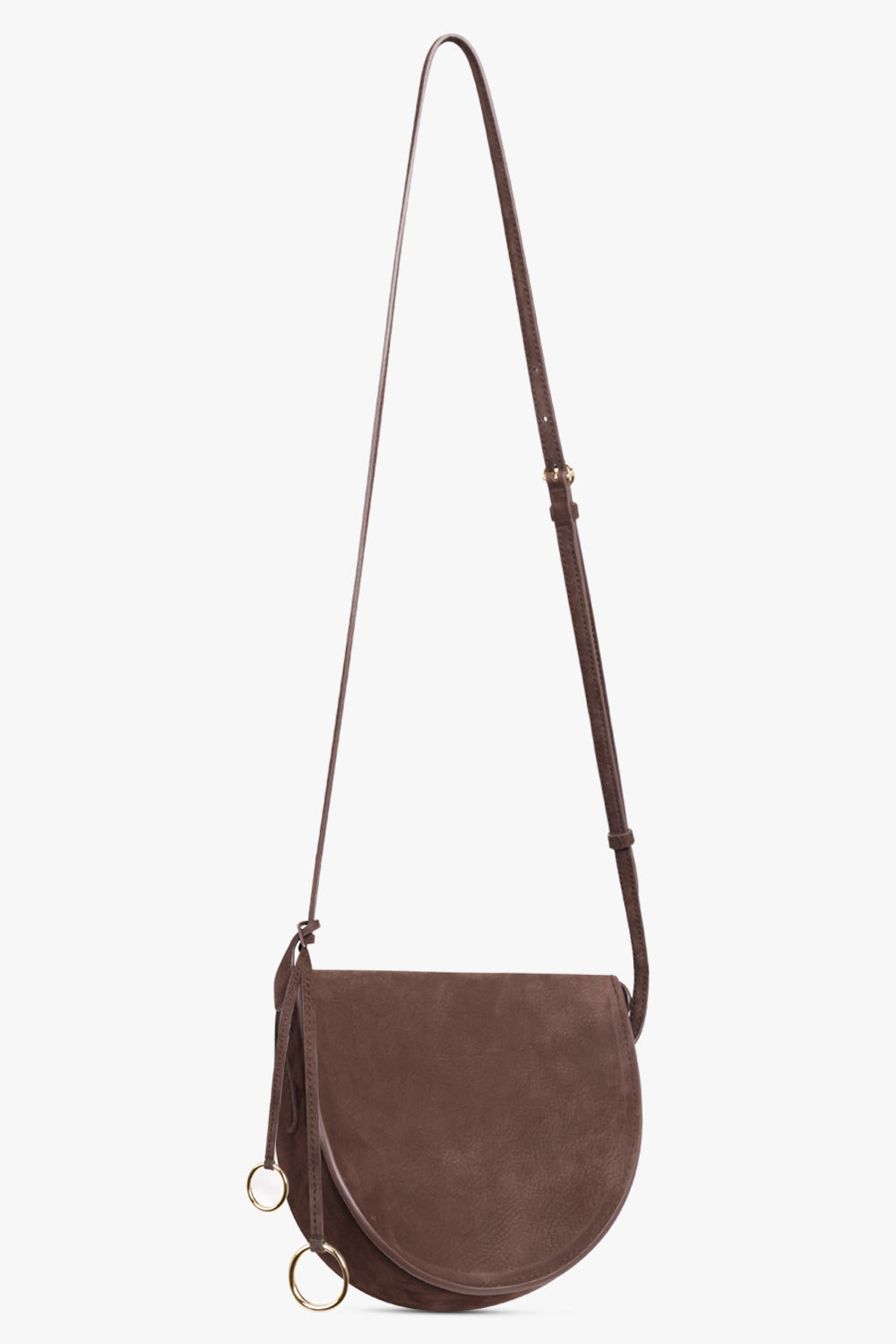 HIP CROSSBODY BAG | DARK BROWN - 2