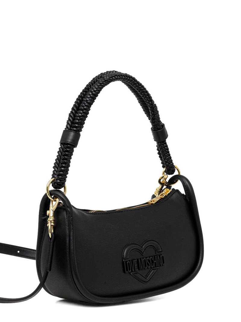 logo-detail braided-handle tote bag 3