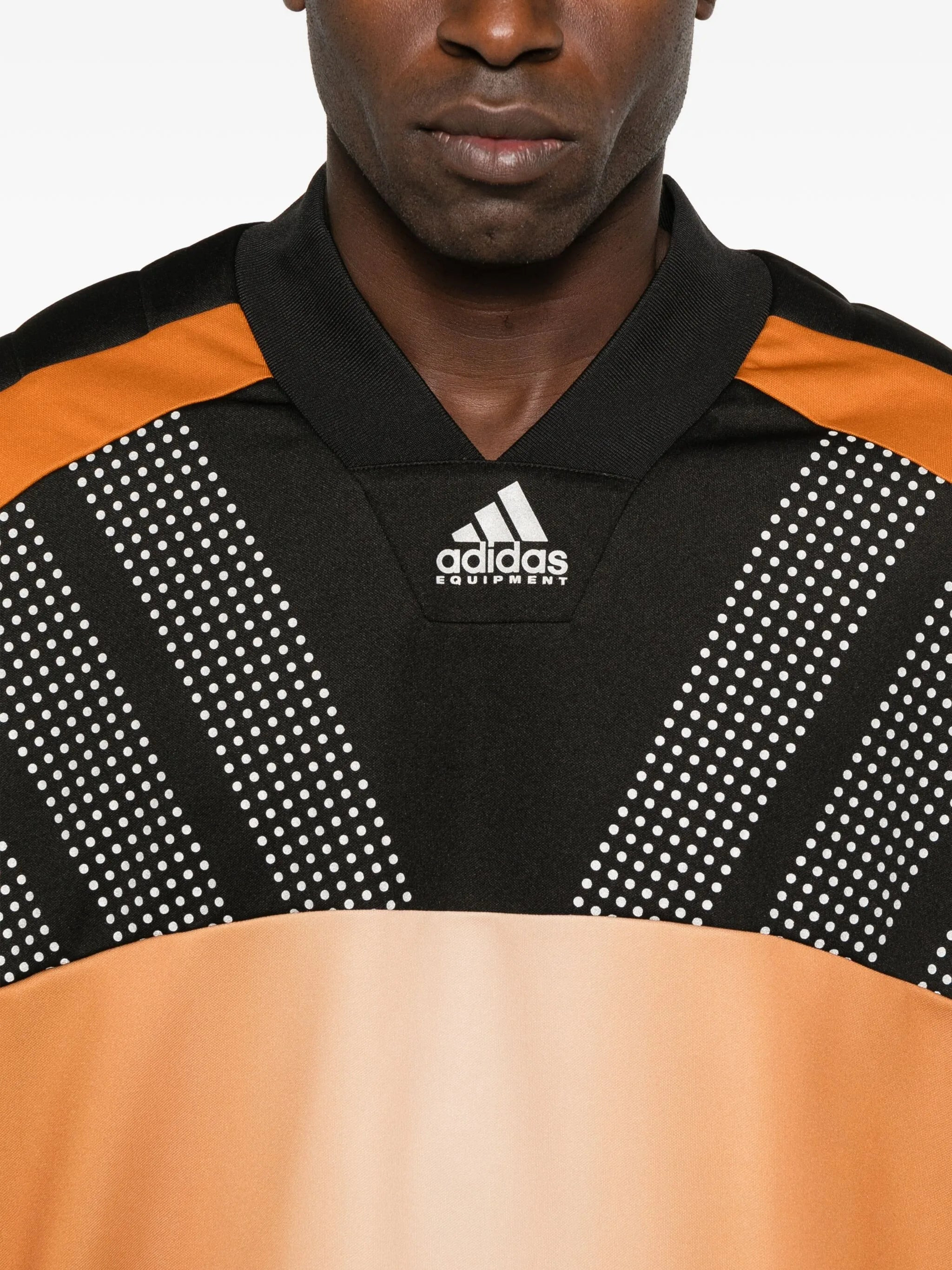 Adidas Panelled V-neck Sweatshirt - 4