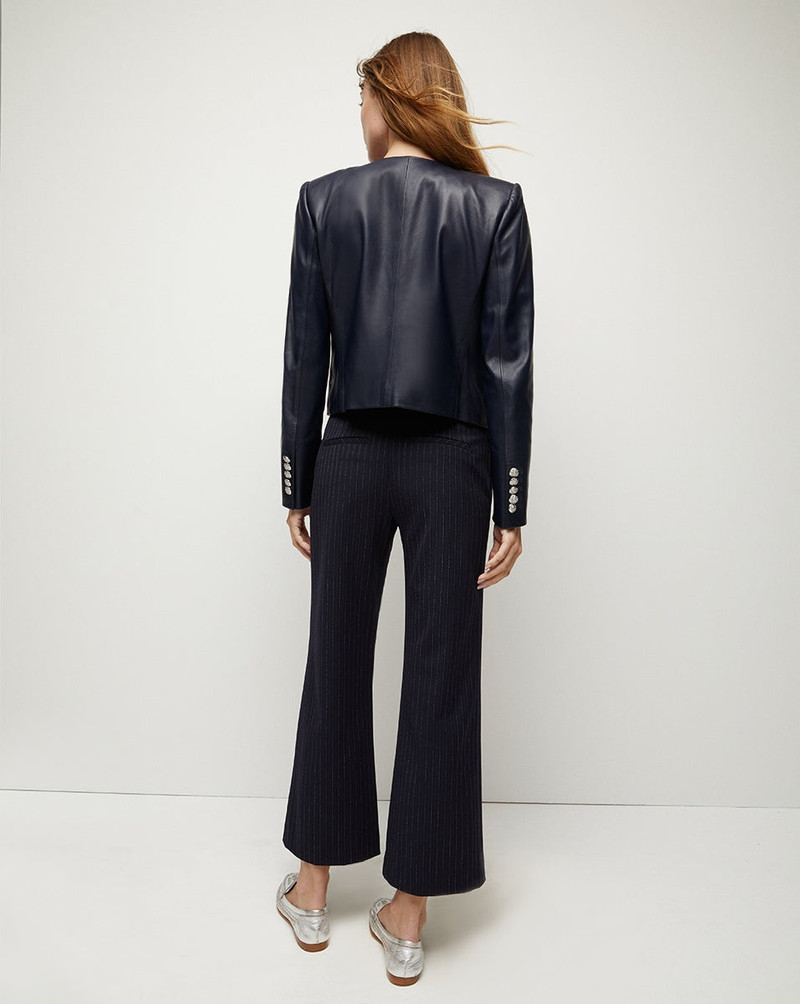 double-breasted leather jacket 6