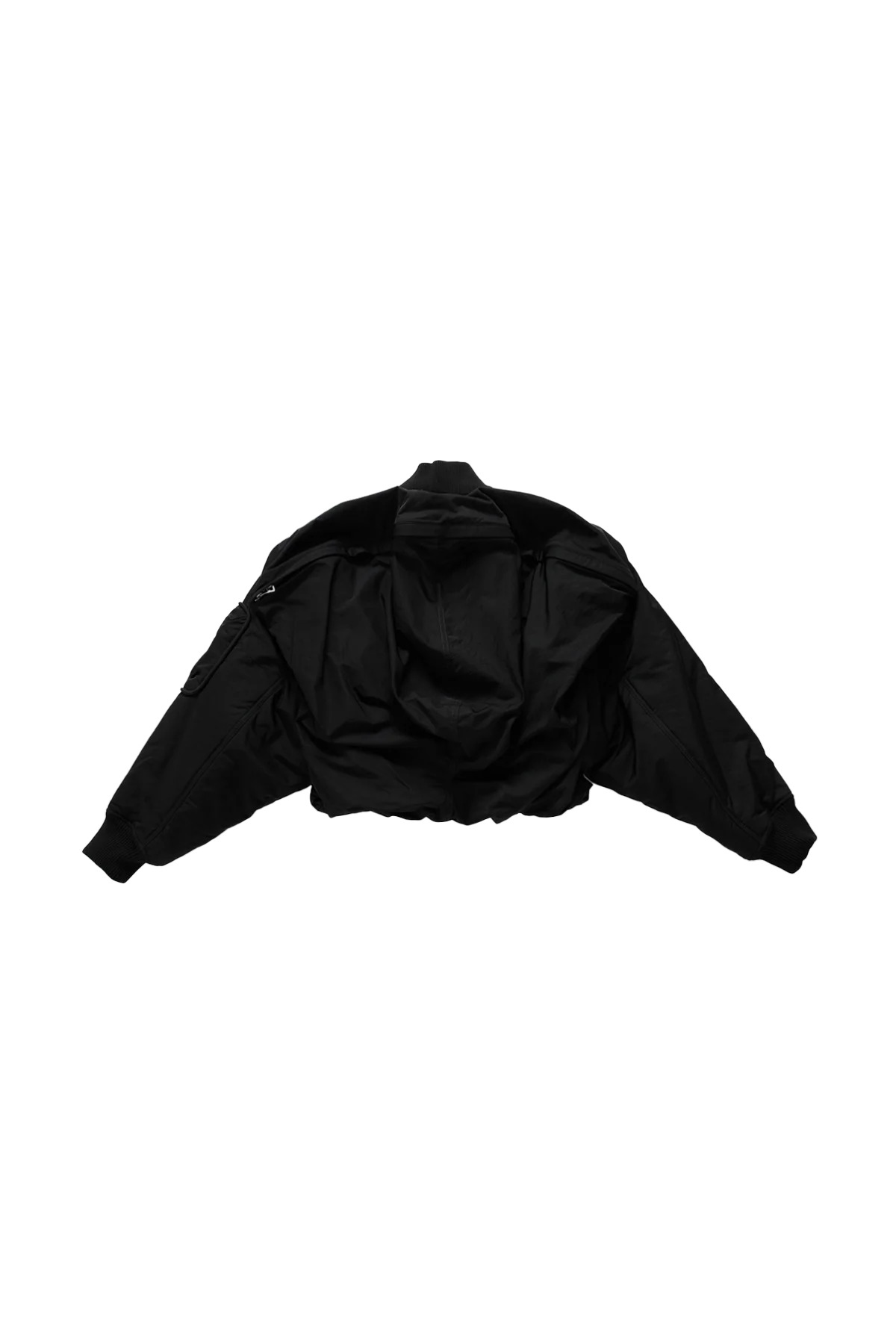 Jean Paul Gaultier 'The Hooded' Bomber Jacket Black - 2
