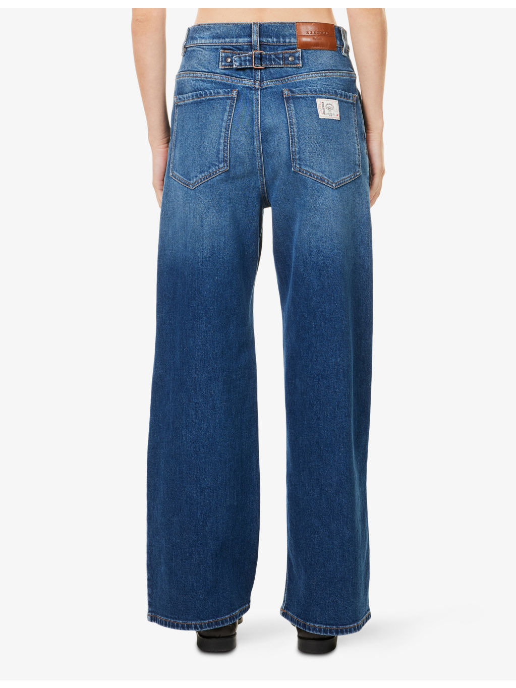 Ortles Wide-Leg Stretch-Denim Jeans - 4