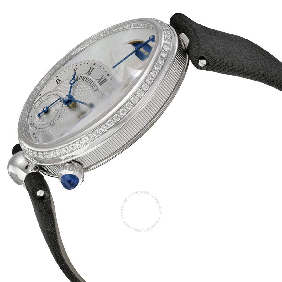 Pre-owned Breguet Reine De Naples Diamond Mother of Pearl Dial Ladies Watch 8908BB/52/864D00D - 2