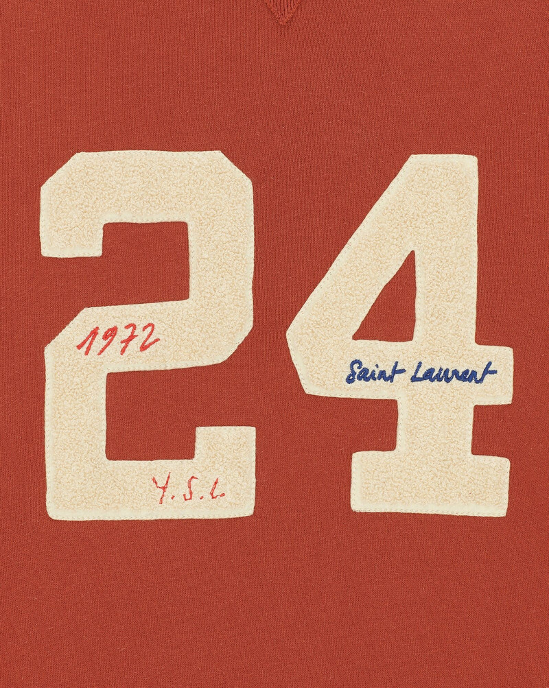 "24 saint laurent" sweatshirt 3