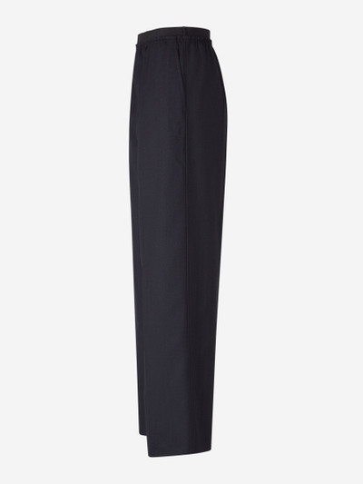 Bottega Veneta STRIPED MOTIF WOOL TROUSERS outlook