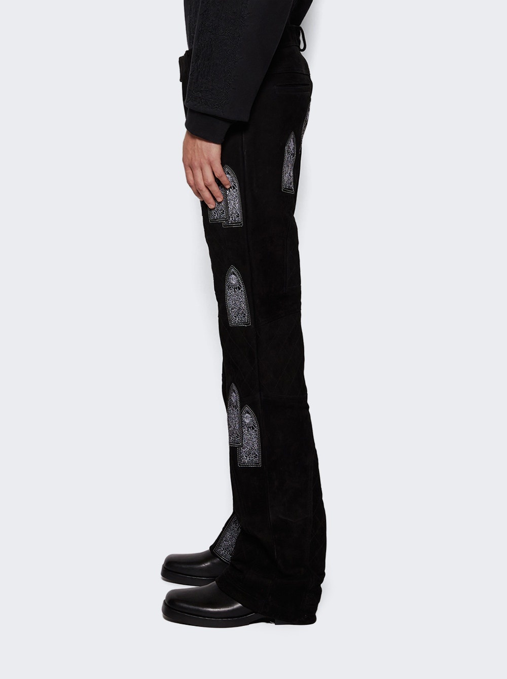 Moto Trousers Coal - 4