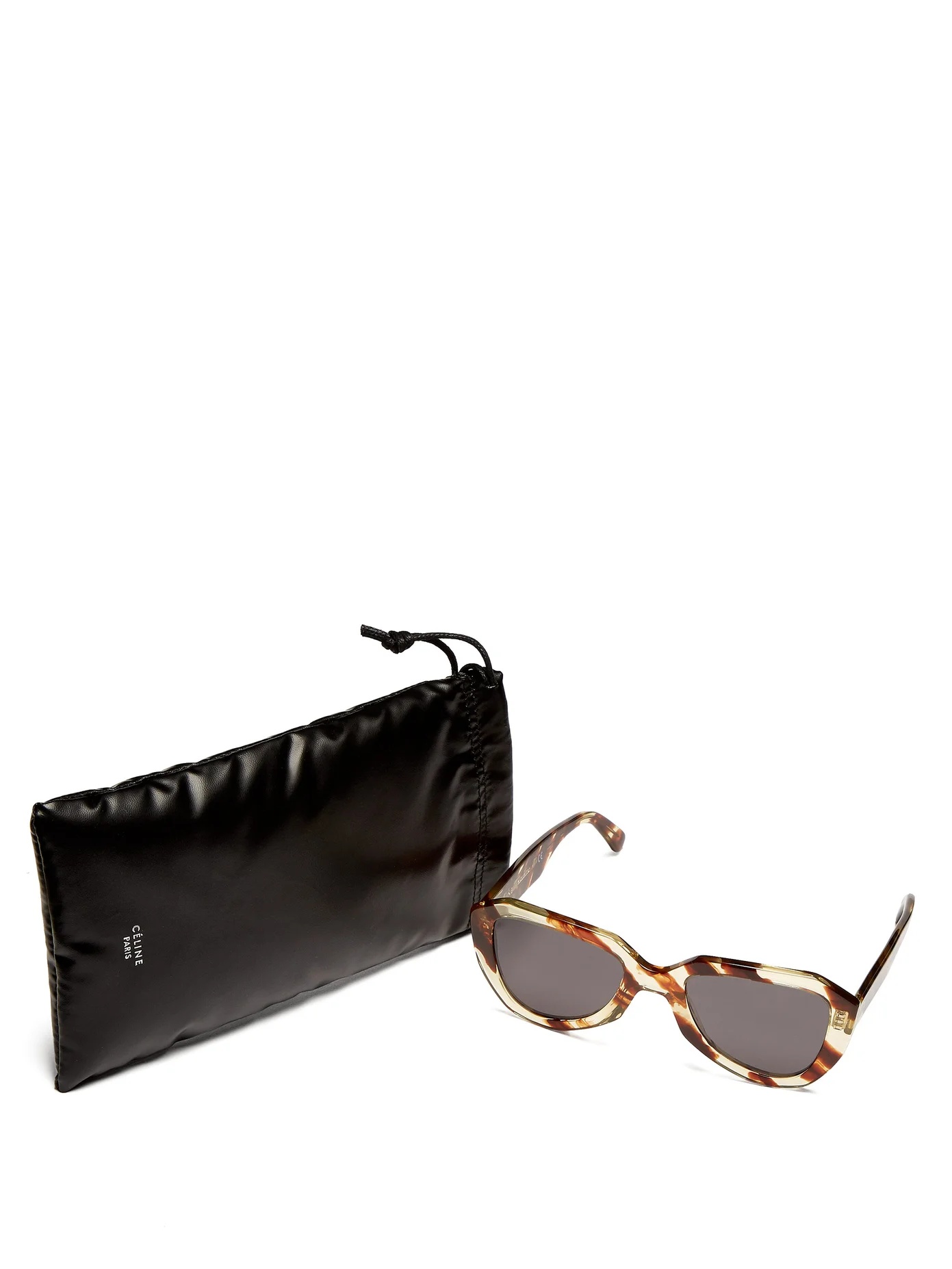 Aviator acetate sunglasses - 4