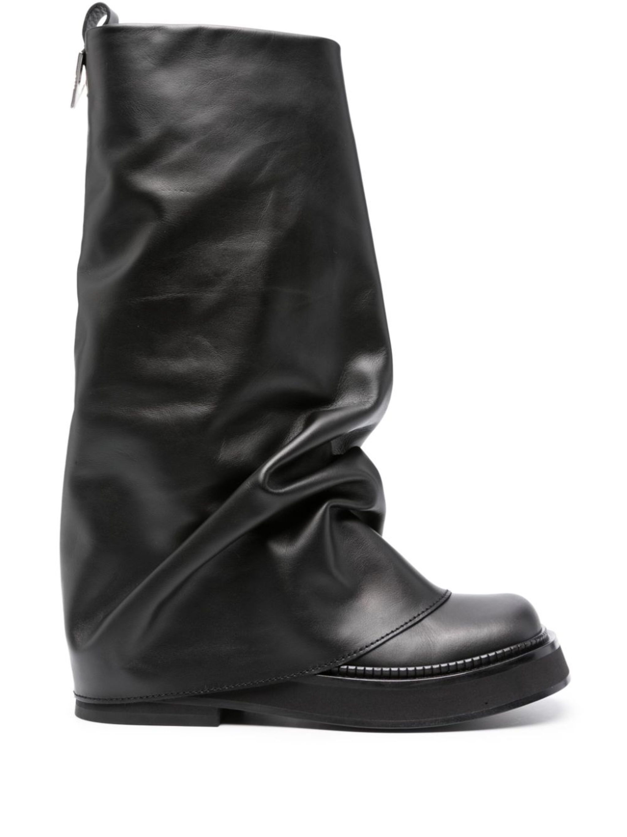 Robin layered leather boots - 1