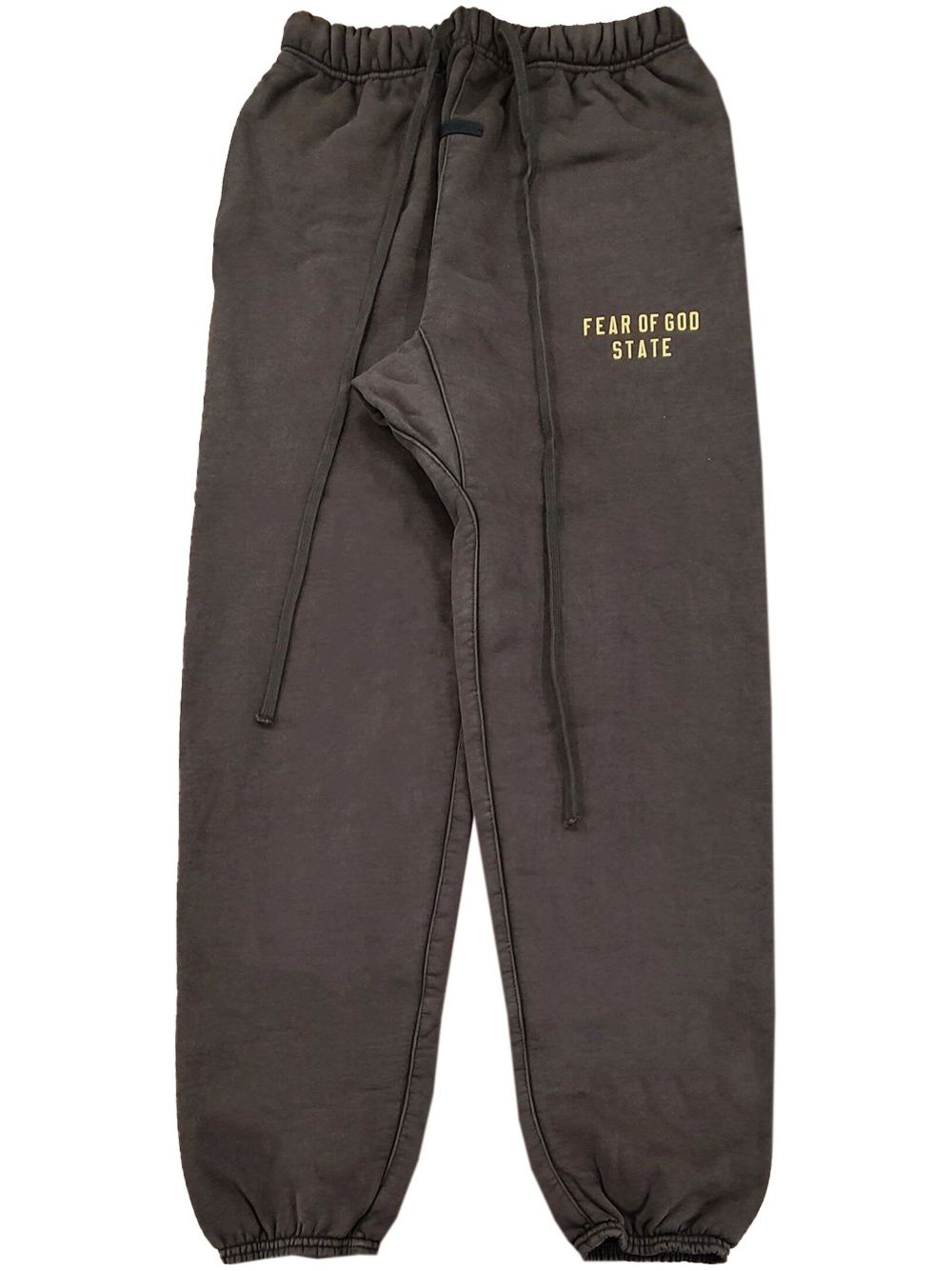 logo-print track pants - 1