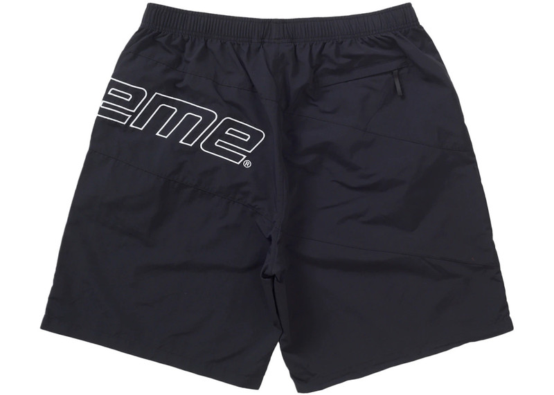 Supreme Supreme Curve Nylon Short Black outlook
