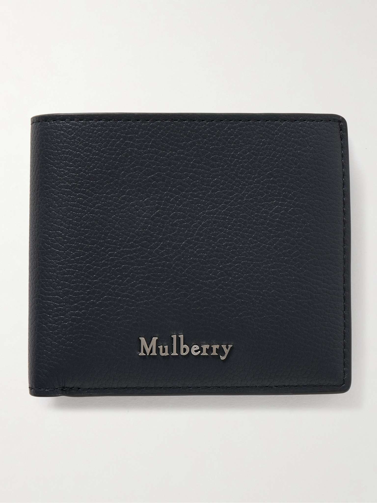 Farringdon Logo-Appliquéd Full-Grain Leather Billfold Wallet - 1