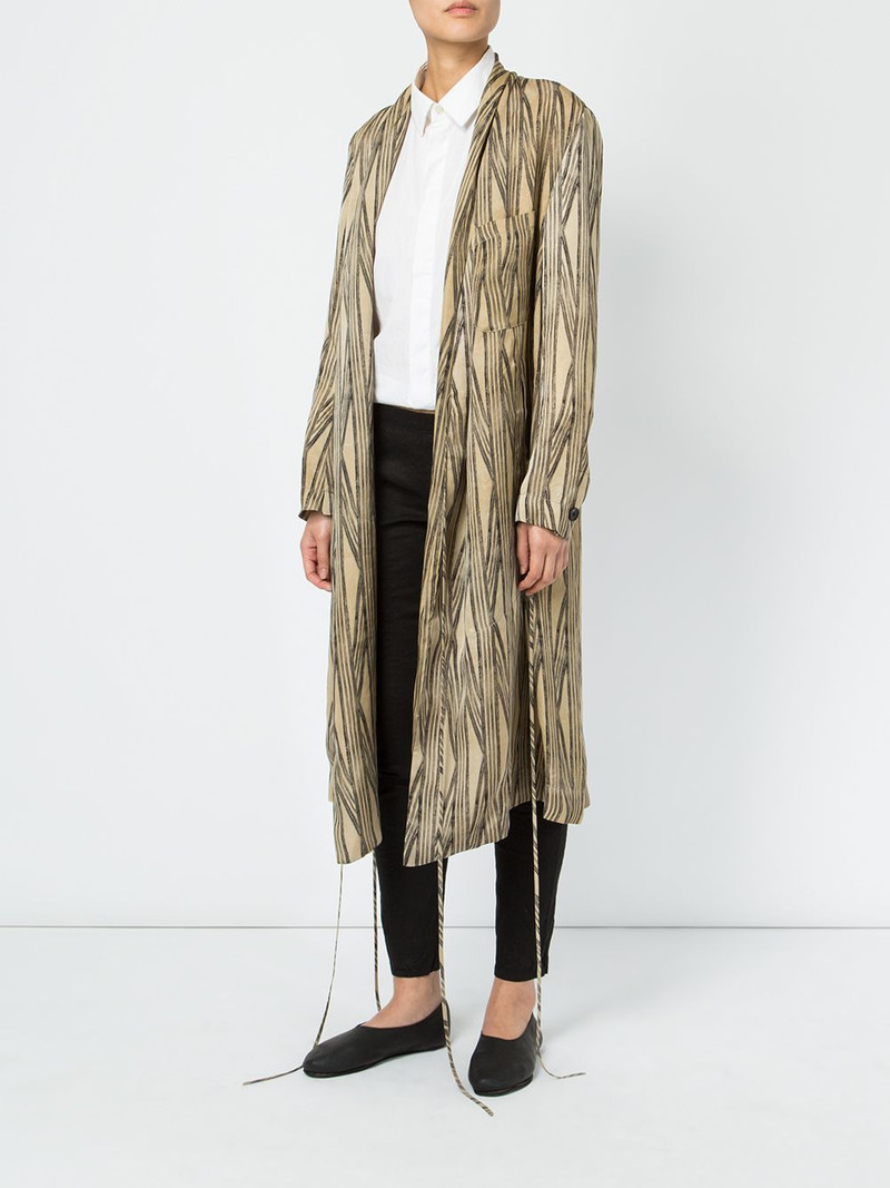 UMA WANG tapered slim fit trousers outlook