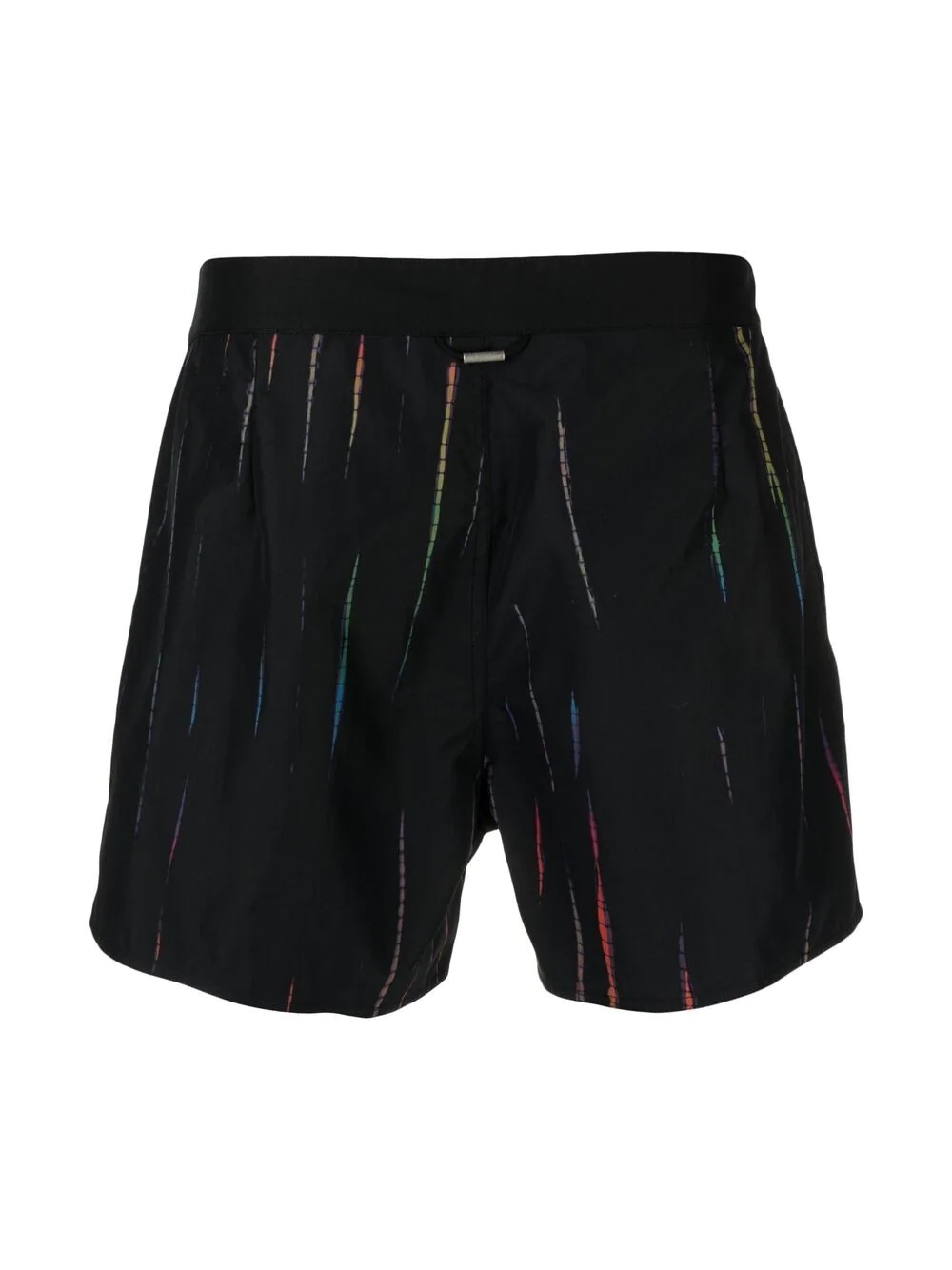 stripe print swim shorts - 2