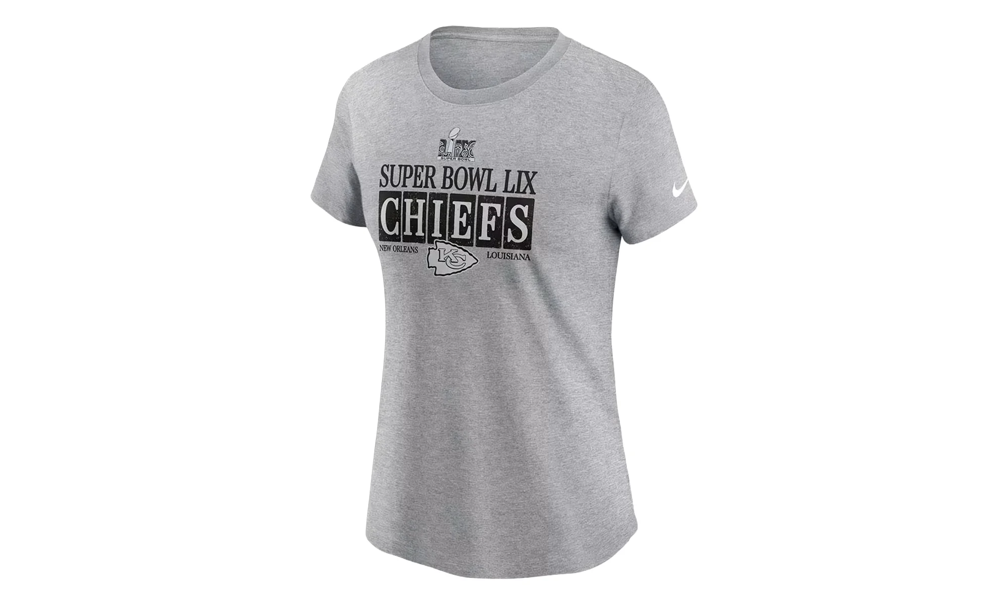 Chiefs 2024 Super Bowl Participant Tee "Heather Gray" NP9906G7GXY2W - 1
